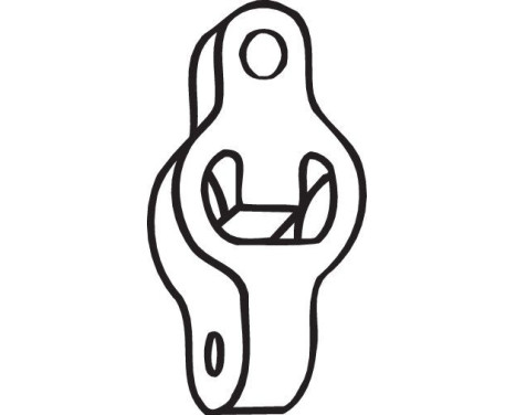 Gummilist, avgassystem, bild 2