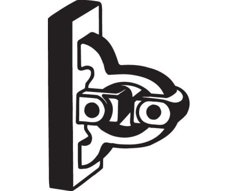 Gummilist, avgassystem, bild 2