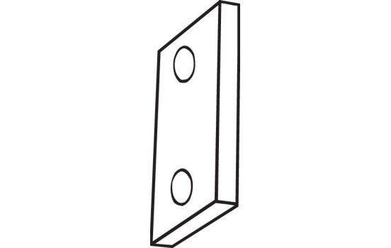 Gummilist, avgassystem, bild 2