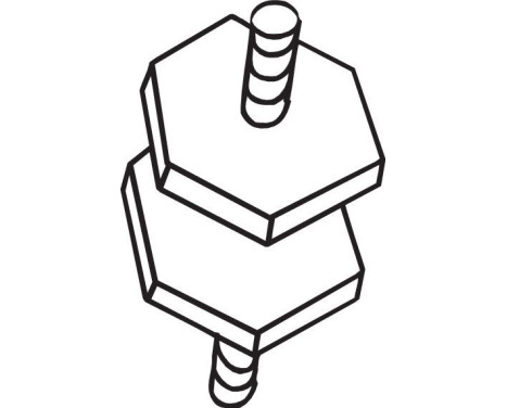 Gummilist, avgassystem, bild 2