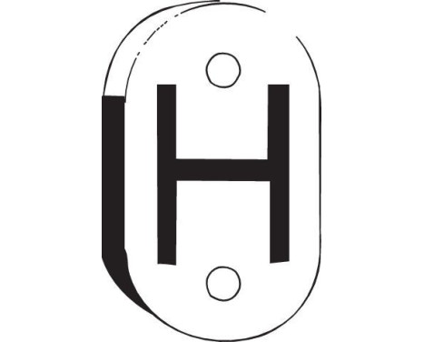 Gummilist, avgassystem, bild 2