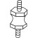 Gummilist, avgassystem, miniatyr 2