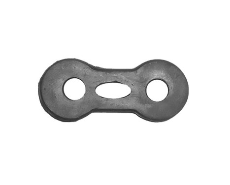 Gummilist, avgassystem