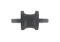 Gummilist, avgassystem