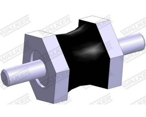 Gummilist, avgassystem, bild 8