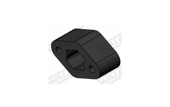 Gummilist, avgassystem, bild 2