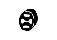 Gummilist, avgassystem