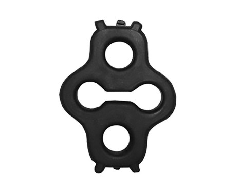 Gummilist, avgassystem