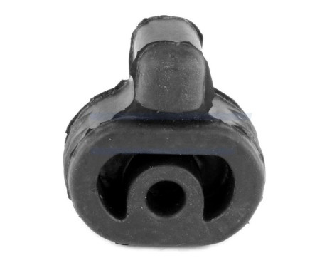 Gummilist, avgassystem