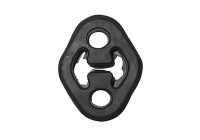 Gummilist, avgassystem