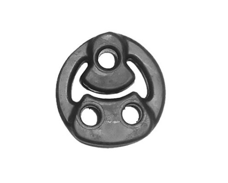 Gummilist, avgassystem