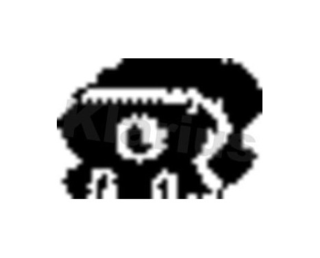 Hållare, avgassystem