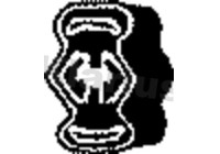 Hållare, avgassystem