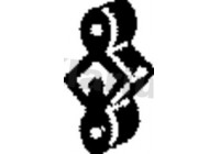 Hållare, avgassystem