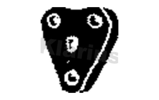 Hållare, avgassystem, bild 2