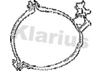 Hållare, avgassystem