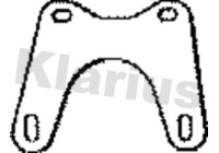 Hållare, avgassystem