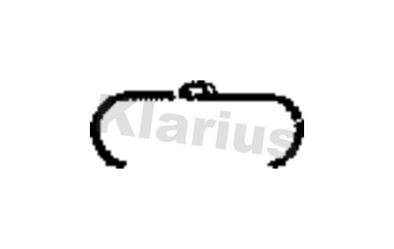 Hållare, avgassystem