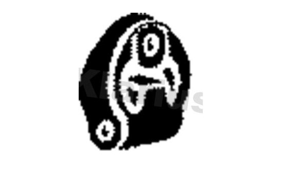 Hållare, avgassystem