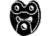 Hållare, avgassystem