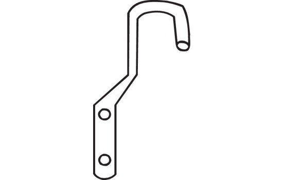 Hållare, avgassystem
