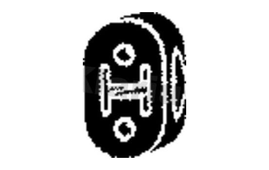 Hållare, avgassystem, bild 2