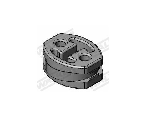 Hållare, avgassystem, bild 6