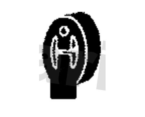 Hållare, avgassystem, bild 3