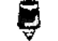 Hållare, ljuddämpare