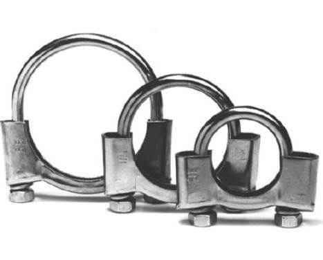 Klämma, avgassystem Bosal M8 clamp, bild 2