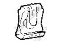 Klämma, avgassystem