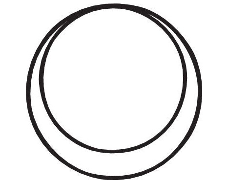 Klämma, avgassystem, bild 2