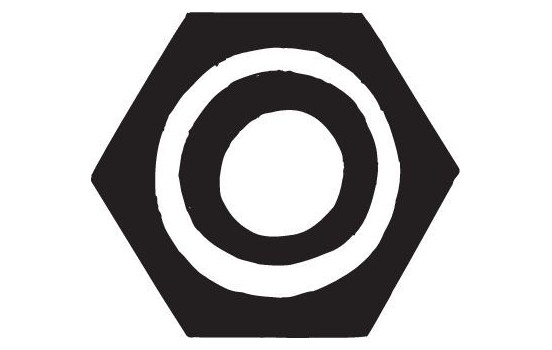 Mutter avgasgrenrör, bild 4