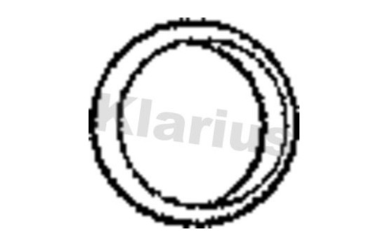 Packning, avgasrör, bild 2