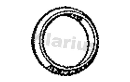 Packning, avgasrör, bild 2