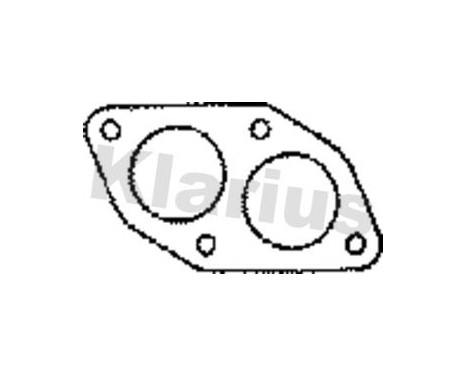 Packning, avgasrör, bild 2