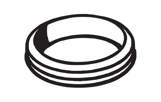 Packning, avgasrör, bild 2