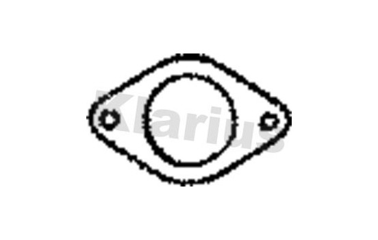 Packning, avgasrör, bild 2