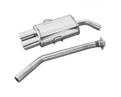 100% rostfritt avgassystem BMW 3-serie E36 320i 1992 ...