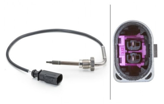 Sensor, avgastemperatur