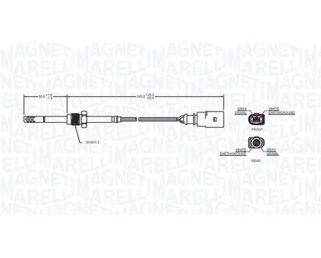 Sensor, avgastemperatur, bild 2