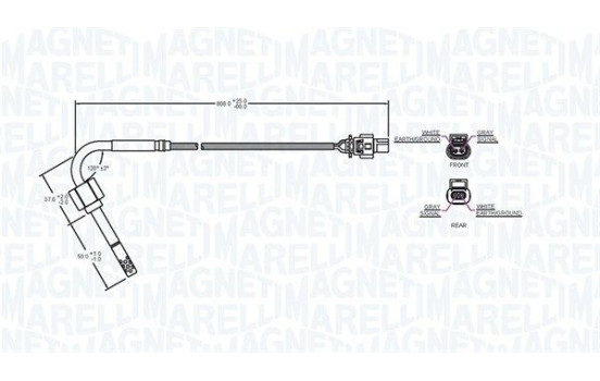 Sensor, avgastemperatur, bild 2