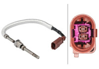 Sensor, avgastemperatur