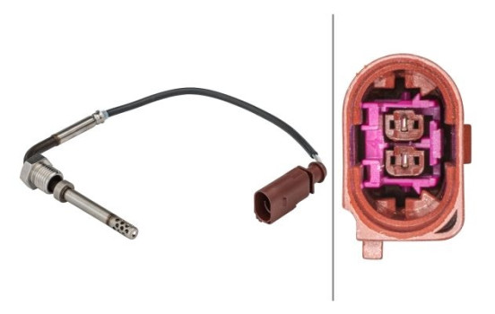 Sensor, avgastemperatur