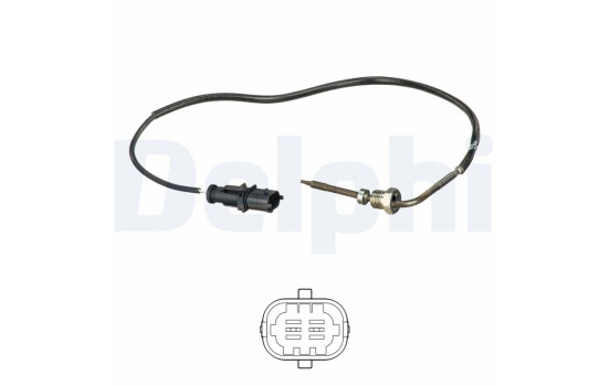 Sensor, avgastemperatur