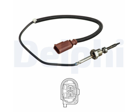 Sensor, avgastemperatur