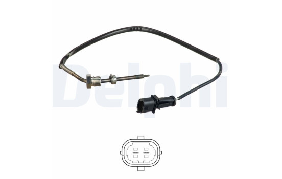 Sensor, avgastemperatur
