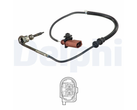 Sensor, avgastemperatur