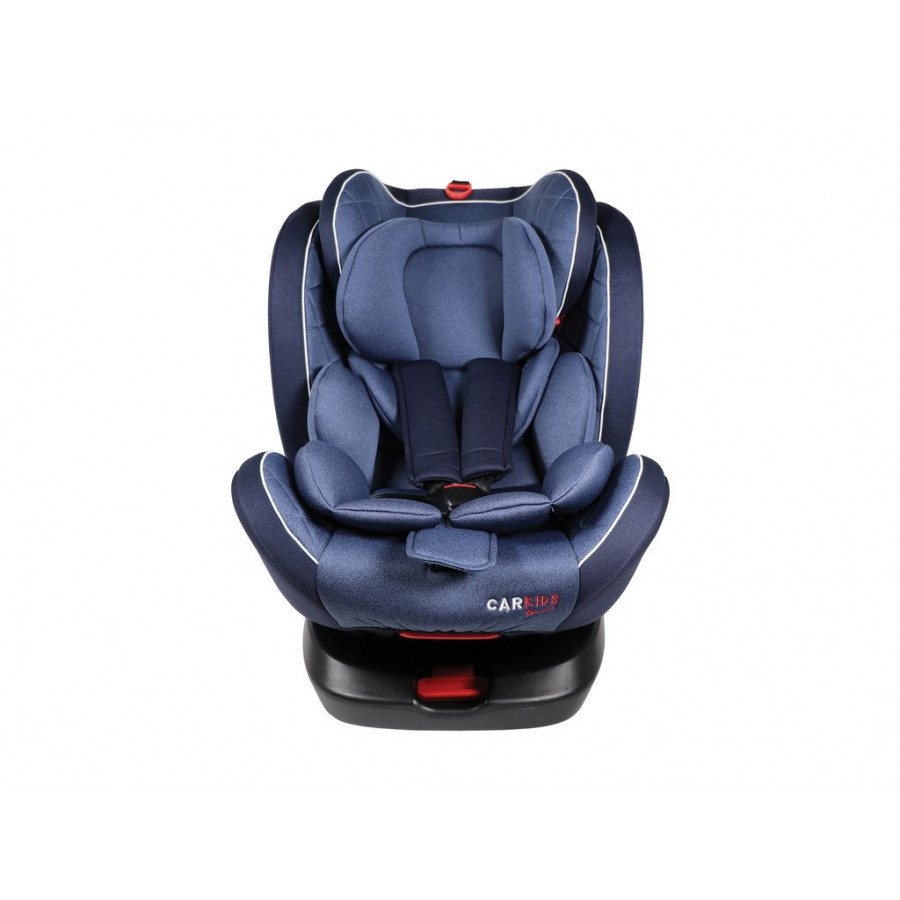 Carkids Kinderzitje blauw 0+/1/2/3 Isofix 360° | Winparts.nl - Autostoeltjes