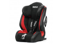 Sparco autostoeltje F1000KI (Isofix) Zwart/Rood 9 tot 36 kg (E4-R44)